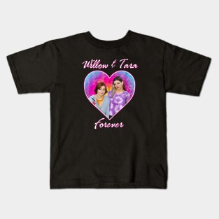 Willow And Tara Forever Buffy The Vampire Slayer Kids T-Shirt